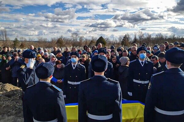 Нацгвардейца из Одесской области, которого расстрелял Рябчук, похоронили Нацгвардейца из Одесской области, которого расстрелял Рябчук, похоронили