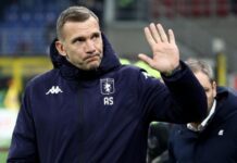 Официально: Дженоа уволила Шевченко