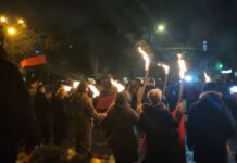 С песнями и факелами: в Одессе отметили День рождения Степана Бандеры