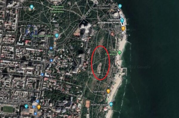 Проект урбана-парка у Ланжерона оценили в 4 миллиона гривен Проект урбана-парка у Ланжерона оценили в 4 миллиона гривен