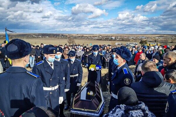 Нацгвардейца из Одесской области, которого расстрелял Рябчук, похоронили Нацгвардейца из Одесской области, которого расстрелял Рябчук, похоронили