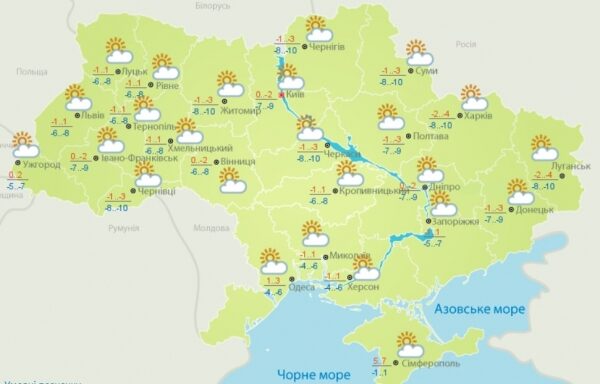 В Украину на Рождество вернутся снегопады В Украину на Рождество вернутся снегопады