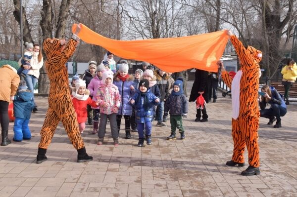 В Одесском зоопарке встретили год Тигра В Одесском зоопарке встретили год Тигра