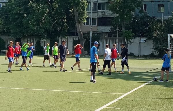Футбол. «Чорноморець» (U-19) готується до сезону Футбол. «Чорноморець» (U-19) готується до сезону