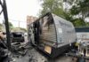 В Одессе мужчина поджег автомобили волонтеров с вещами для переселенцев