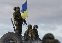 Карта боевых действий в Украине 15 октября