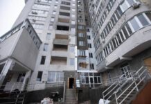 Как сейчас выглядит пострадавший от ракетного удара в апреле ЖК «Тирас»: фотофакт
