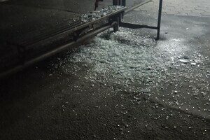 С начала года вандалы повредили 17 остановок в Одессе С начала года вандалы повредили 17 остановок в Одессе