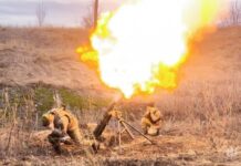 Карта боевых действий в Украине 23 декабря