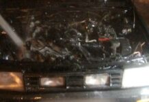 В Одесской области мужчина чуть не сгорел в автомобиле