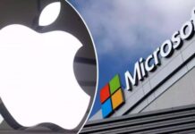 Microsoft подвинула Apple с вершины финансового Олимпа