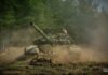 Карта боевых действий в Украине 13 апреля