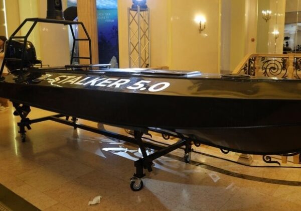 В Одессе показали новый украинский морской дрон В Одессе показали новый украинский морской дрон