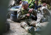 Карта боевых действий в Украине 17 августа