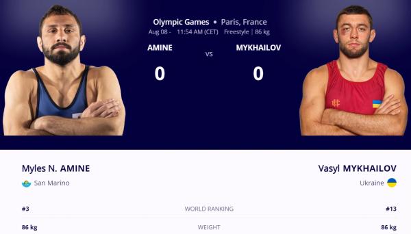 Париж-2024. Сьогодні боротьбу за медалі на Олімпійських іграх розпочне одеський борець Василь МИХАЙЛОВ Париж-2024. Сьогодні боротьбу за медалі на Олімпійських іграх розпочне одеський борець Василь МИХАЙЛОВ