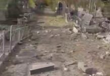 Из-за ракетного удара по Одессе пострадало Таировское кладбище: 19 могил полностью разрушены