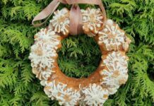 Медовий різдвяний вінок: рецепт ласощів
