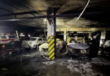 В Одессе задержали подозреваемого в поджоге автомобилей в паркинге в Аркадии