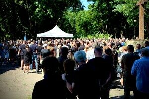 В Одессе провели в последний путь военного и директора авиаклуба Константина Оборина В Одессе провели в последний путь военного и директора авиаклуба Константина Оборина